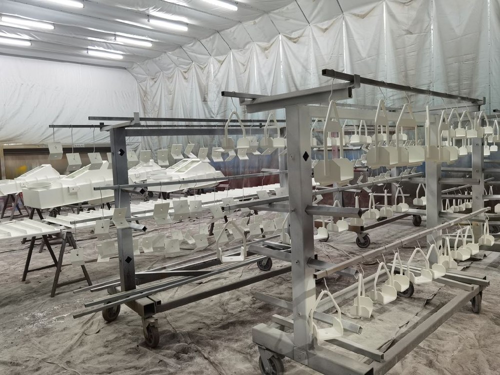 臨平鋼結構噴漆車間